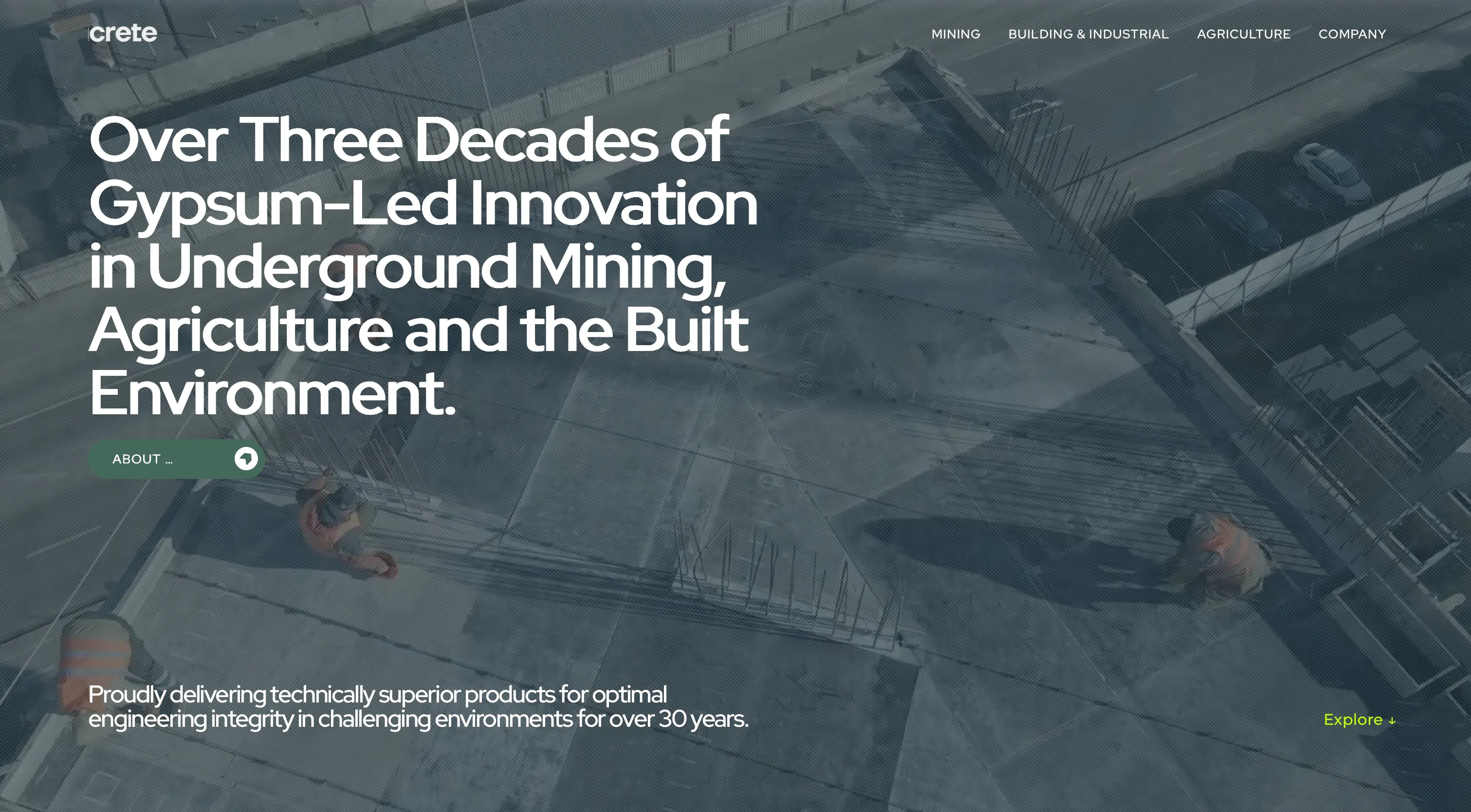 Crete website project