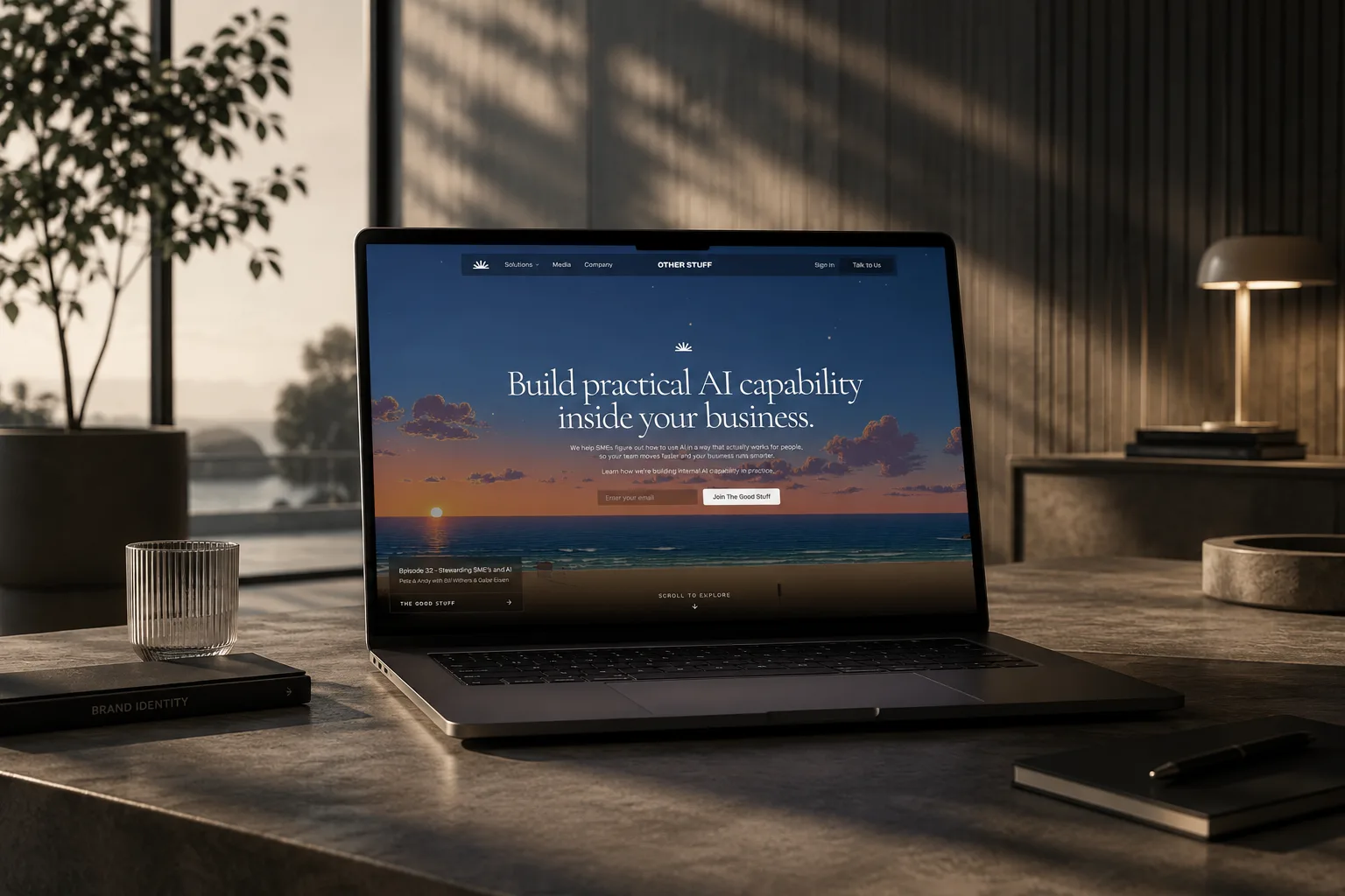 Other Stuff website screenshot